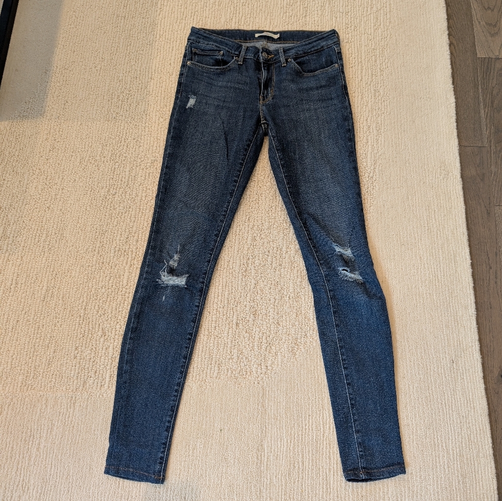Levi's 711 skinny jean 27